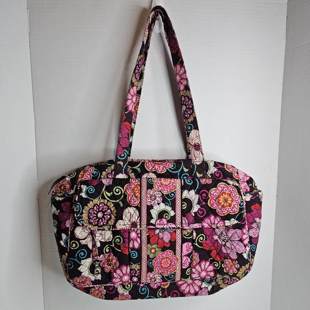 Vera Bradley Duffle Pink Floral Print